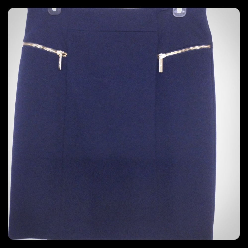 MICHAEL Michael Kors Navy knit skirt,size 10